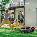 Smonet RLM1000 Electric Lawn Mower-Automatic Lawn Mower Robot Say Goodbye to Manual Lawn Mowing.