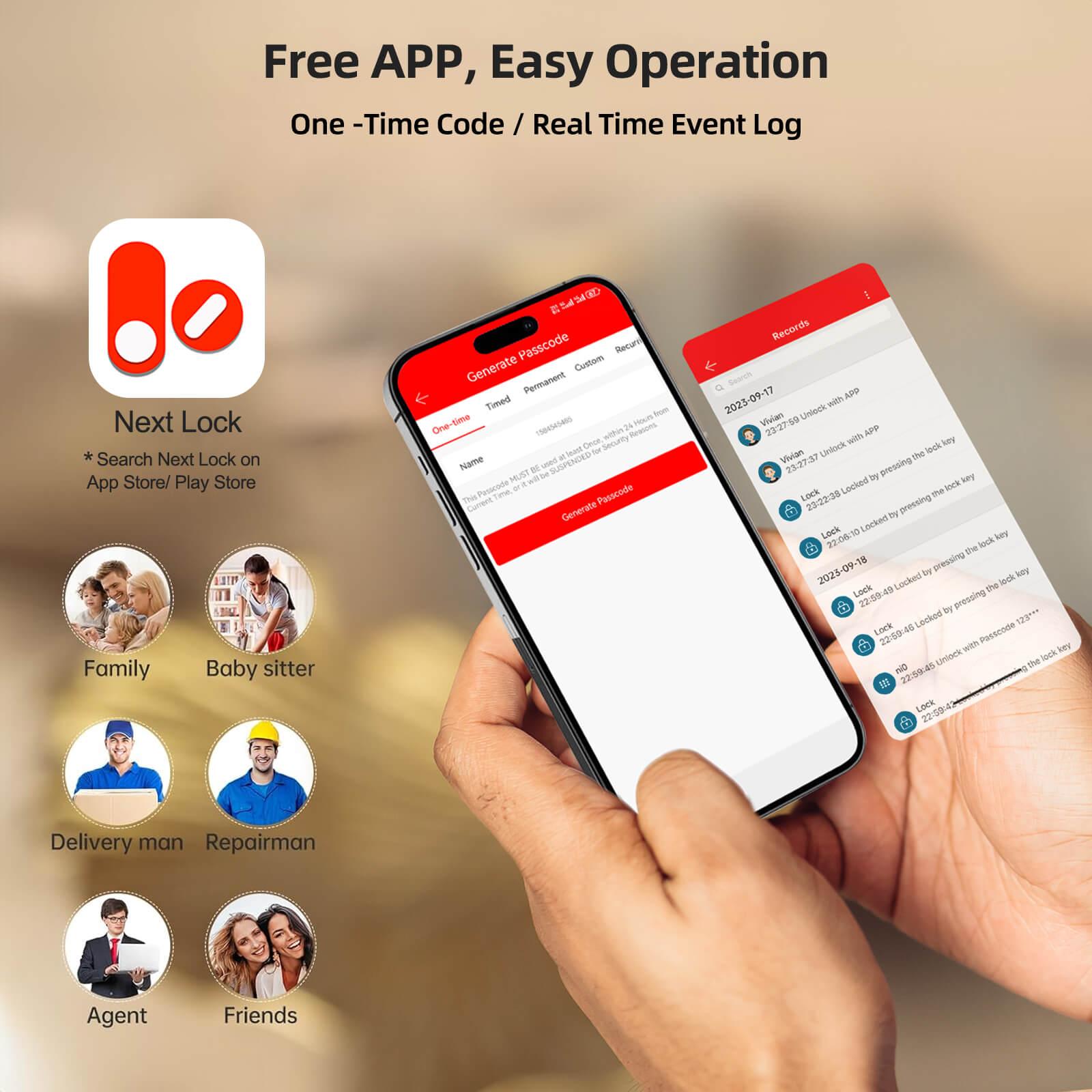 SMONET_M6_Fingerprint_WiFi_Smart_Locks-Free_APP_Easy_Operation