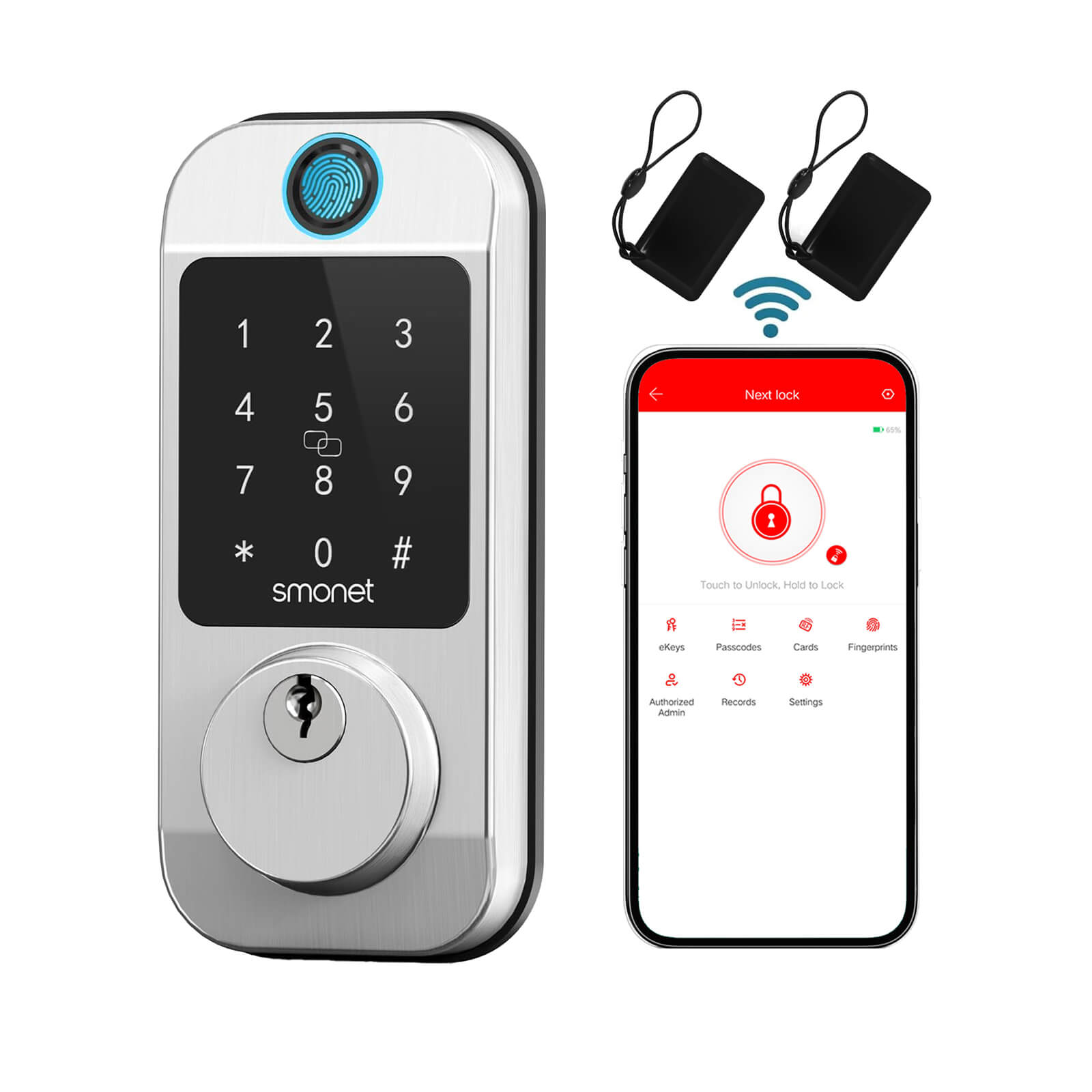 Smonet_WIFI_Smart_Lock-_main_image_Silver